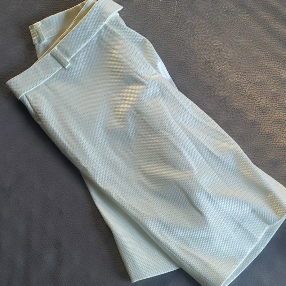 Rachel Zoe ivory bermuda shorts